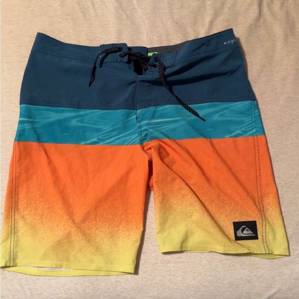 Quicksilver Board Shorts Suit High Line 34